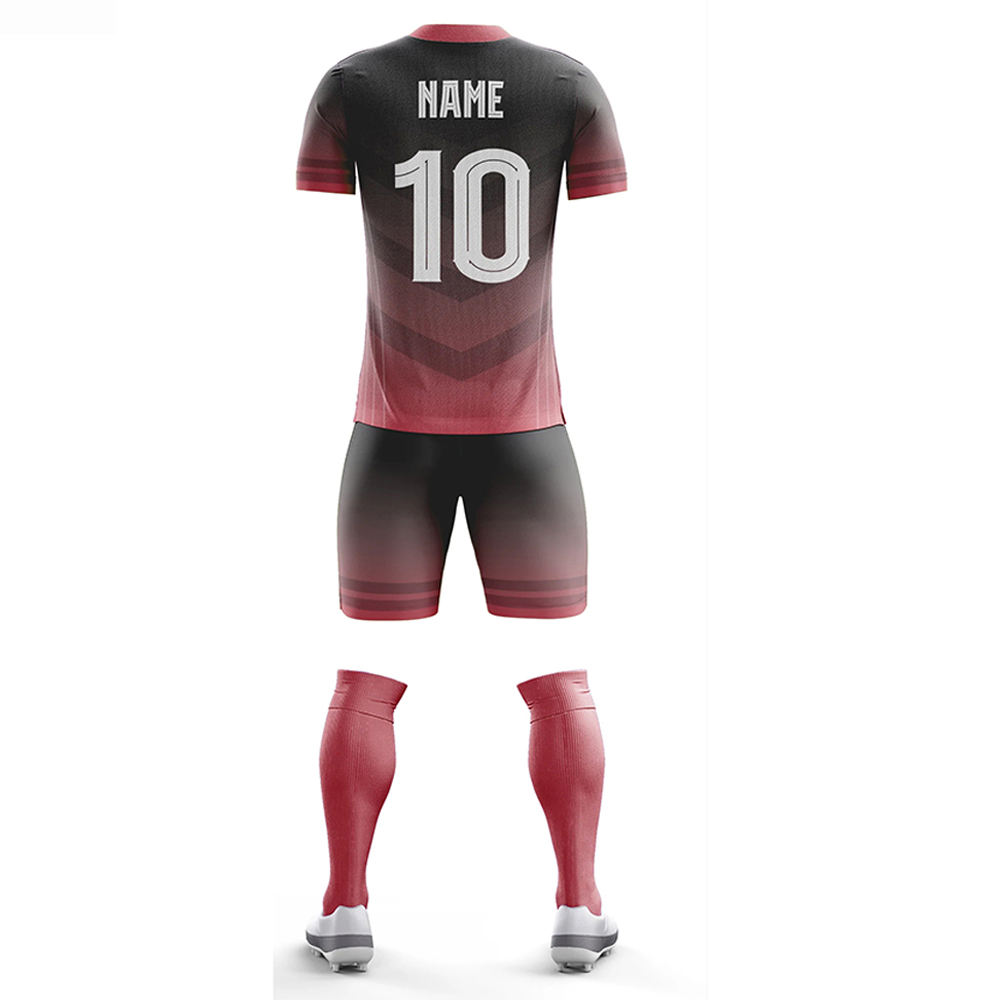 National Apparels 2024 Latest Design Soccer Uniform Set New Arrival Team Name Men Soccer Sports Football Uniforms For Sale
